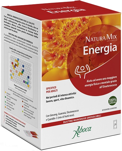 NATURA MIX ADVANCED ENERGIA 20 BUSTINE - pharmaluna