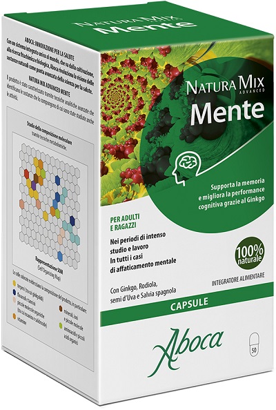 NATURA MIX ADVANCED MENTE 50 OPERCOLI - pharmaluna
