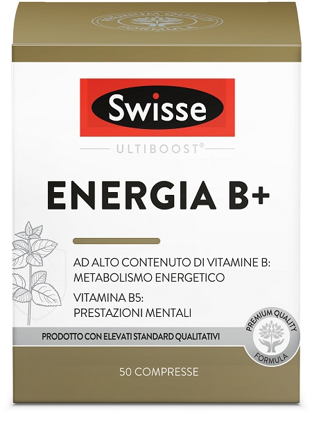 SWISSE ENERGIA B+ 50 COMPRESSE - pharmaluna
