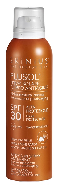 PLUSOL SPRAY SOLARE CORPO SPF30 150 ML - pharmaluna