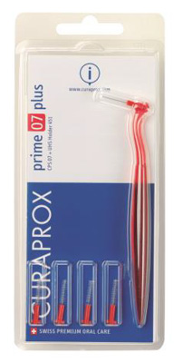 CURAPROX CPS PRIME CPS 07 CON 5 SCOVOLINI + SUPPORTO - pharmaluna