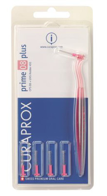 CURAPROX CPS PRIME CPS 08 CON 5 SCOVOLINI + SUPPORTO - pharmaluna