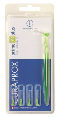 CURAPROX CPS PRIME CPS 011 CON 5 SCOVOLINI + SUPPORTO - pharmaluna