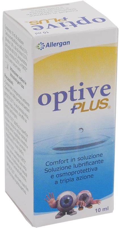OPTIVE PLUS SOLUZIONE OFTALMICA 10 ML - pharmaluna