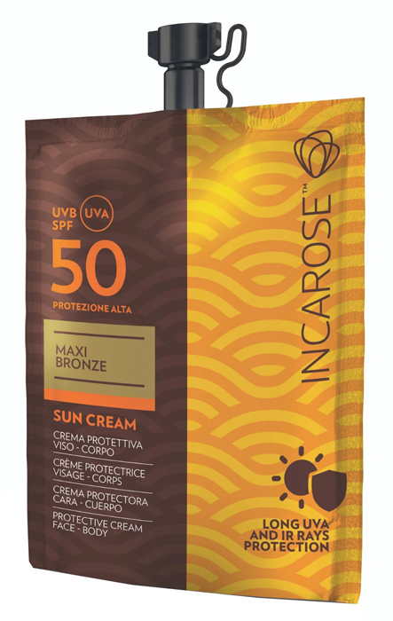INCAROSE MAXI BRONZE SUN CREAM SPF50 50 ML - pharmaluna