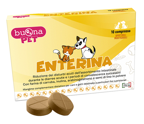 BUONAPET ENTERINA 10 COMPRESSE - pharmaluna