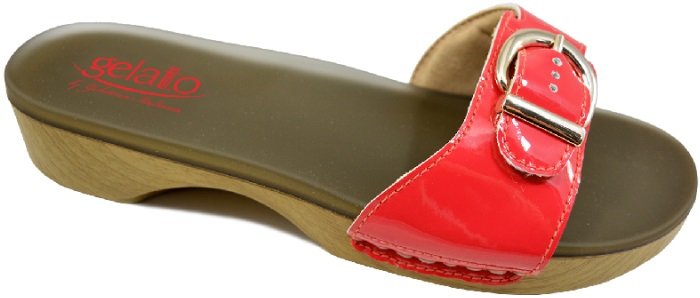 ZOCCOLO SOLE MIO RED CON PLANTARE IN GEL 41-42 - pharmaluna
