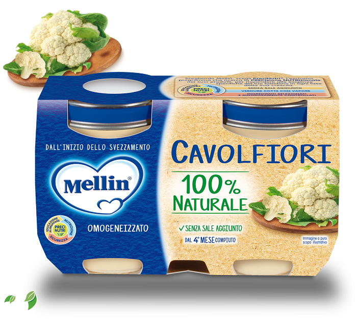 OMOGENEIZZATO CAVOLFIORE 2 X 125 G - pharmaluna