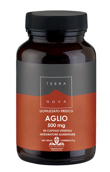 TERRANOVA AGLIO 500ML LIOFILIZZATO FRESCO 50 CAPSULE - pharmaluna