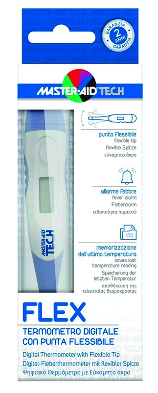 TERMOMETRO DIGITALE TECH FLEX - pharmaluna