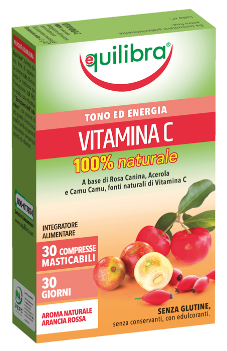 VITAMINA C 100% NATURALE 30 COMPRESSE - pharmaluna