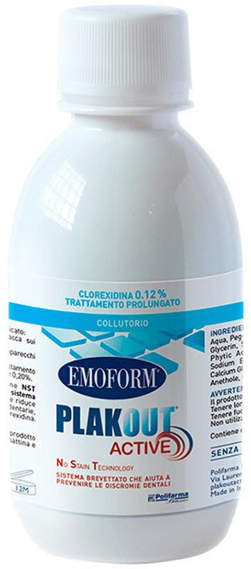 EMOFORM PLAKOUT ACTIVE 0,12 + DENTIFRICIO VENDITA - pharmaluna