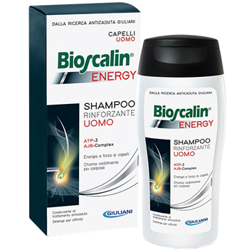 BIOSCALIN ENERGY SHAMPOO 200 ML - pharmaluna