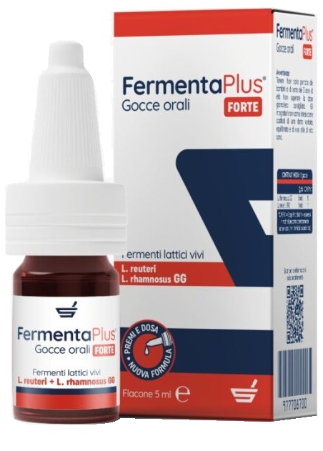 FERMENTA PLUS GOCCE ORALI FORTE 5 ML - pharmaluna