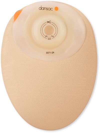 DANSAC NOVALIFE TRE 1 SACCA CHIUSA SOFTCONVEX MAXI PER COLOSTOMIA CON FINESTRA RITAGLIABILE 15-44MM 590 ML 10 PEZZI - pharmaluna