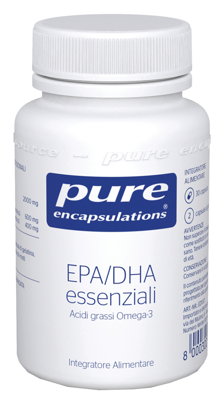 PURE ENCAPSULATIONS EPA/DHA ESSENZIALI 30 CAPSULE - pharmaluna