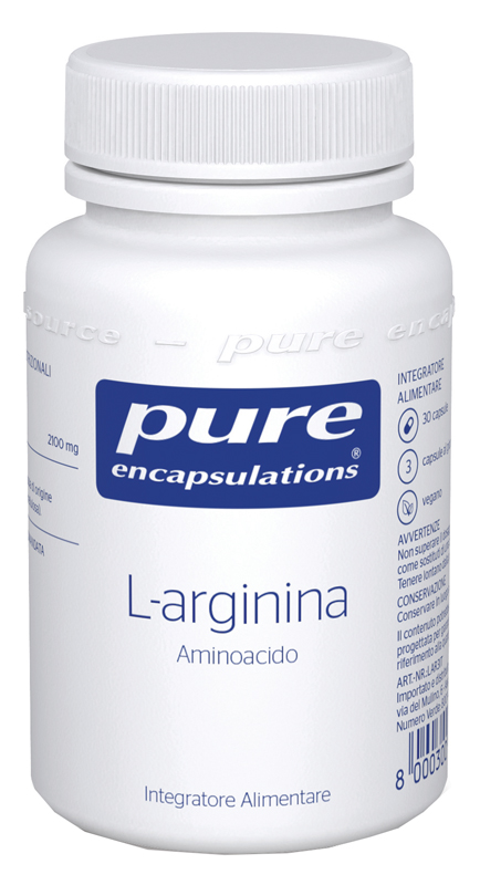 PURE ENCAPSULATIONS L-ARGININA 30 CAPSULE - pharmaluna