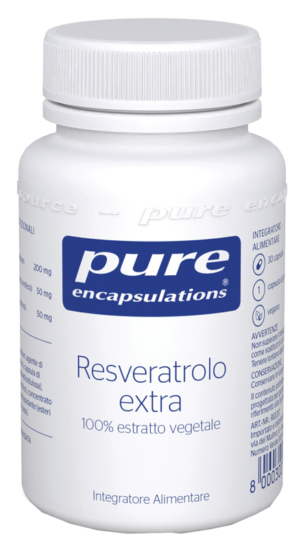 PURE ENCAPSULATIONS RESVERATROLO EXTRA 30 CAPSULE - pharmaluna