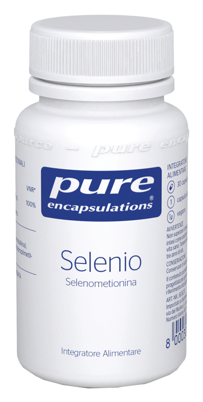 PURE ENCAPSULATIONS SELENIO 30 CAPSULE - pharmaluna