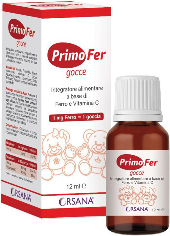 PRIMOFER GOCCE 12 ML - pharmaluna
