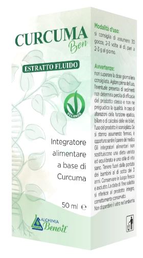 CURCUMA BEN ESTRATTO FLUIDO 50 ML - pharmaluna