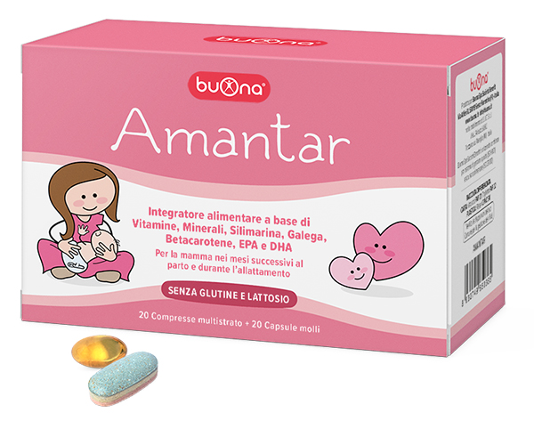AMANTAR 20 COMPRESSE + 20 CAPSULE - pharmaluna