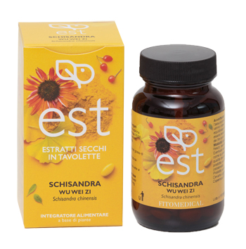 SCHISANDRA ESTRATTO SECCO 60 TAVOLETTE - pharmaluna