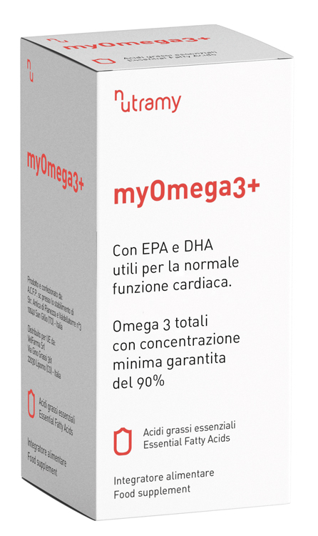 MYOMEGA3+ 60 PERLE GELATINA ALIMENTARE - pharmaluna