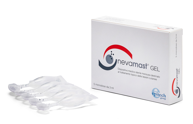 NEVAMAST GEL TRATTAMENTO TOPICO DELLE LESIONI CUTANEE 5 MONODOSE 3 ML - pharmaluna