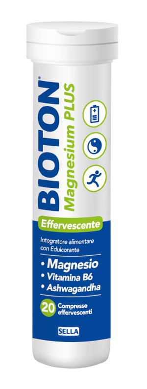 BIOTON MAGNESIUM PLUS 20 COMPRESSE EFFERVESCENTI - pharmaluna