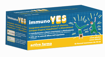 IMMUNOYES 10 FLACONCINI 10 G - pharmaluna