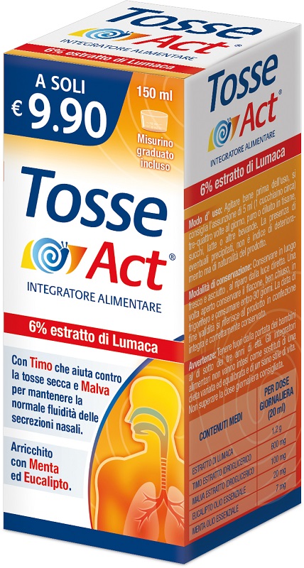 TOSSE ACT 150 ML - pharmaluna