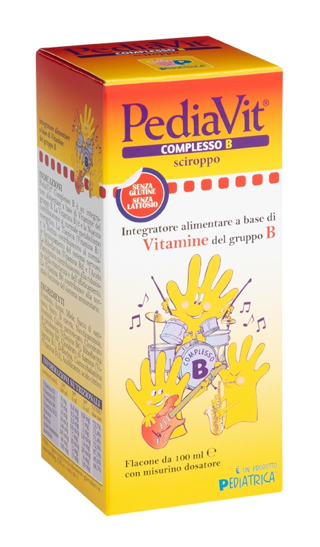 PEDIAVIT COMPLESSO B SCIROPPO 100 ML - pharmaluna