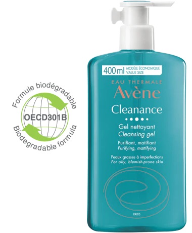 AVENE CLEANANCE GEL DETERGENTE NUOVA FORMULA 400 ML - pharmaluna