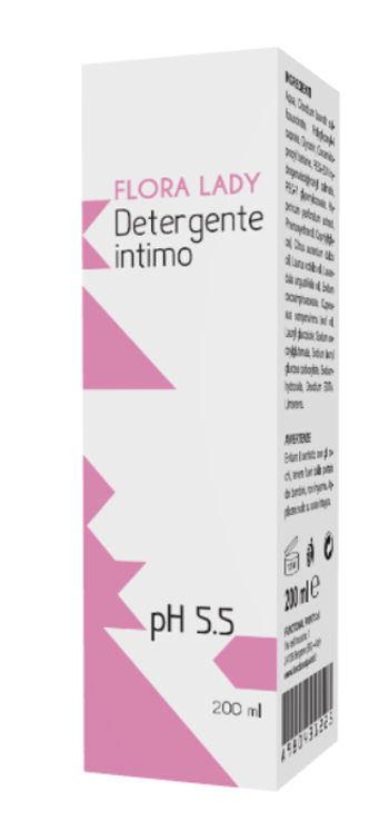 FLORA LADY DETERGENTE INTIMO PH 5,5 200 ML - pharmaluna