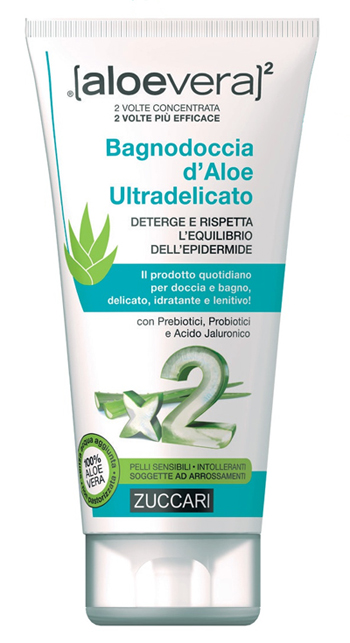 ALOEVERA2 BAGNODOCCIA ULTRADELICATO 150 ML - pharmaluna