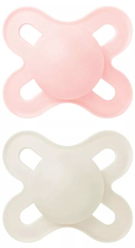 MAM SUCCHIETTO ORIGINAL START 0-2 MESI SILICONE FEMMINA 2 PEZZI - pharmaluna