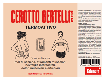 BERTELLI CEROTTO MED MEDIO 16 X 12,5 CM - pharmaluna