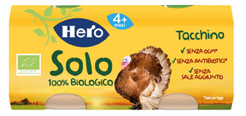 HERO SOLO OMOGENEIZZATO TACCHINO 2 X 80 G - pharmaluna