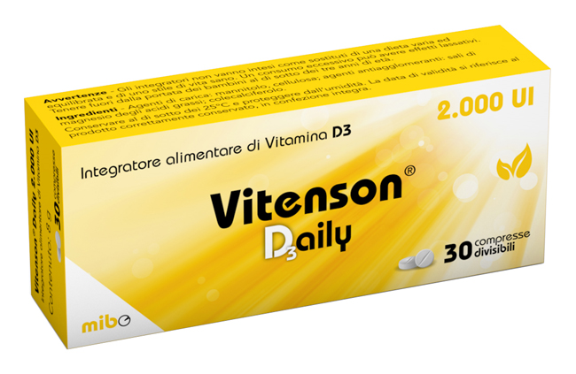 VITENSON DAILY D3 2000 UI 30 COMPRESSE DIVISIBILI - pharmaluna