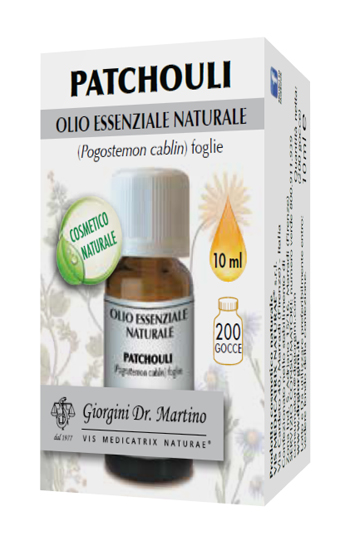 PATCHOULI OLIO ESSENZIALE NATURALE 10 ML - pharmaluna
