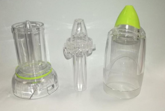 KIT DI RICAMBIO COMPLETO RINOWASH EGO CON VASCHETTA PORTAFARMACO + ATOMIZZATORE + GUARNIZIONE DI TENUTA + CAMPANA ESTERNA - pharmaluna