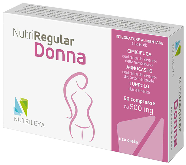 NUTRIREGULAR DONNA 60 COMPRESSE - pharmaluna