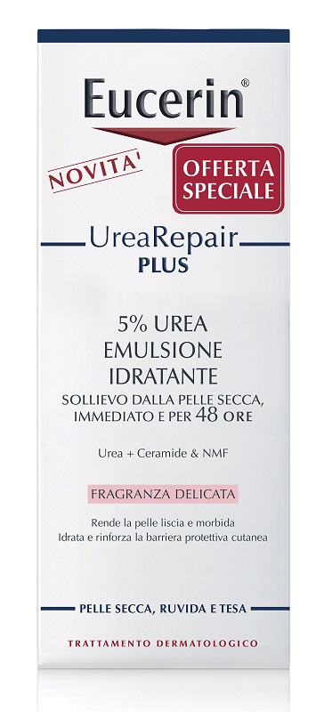 EUCERIN UREAREPAIR PLUS 5% UREA EMULSIONE IDRATANTE 250 ML PROMO - pharmaluna