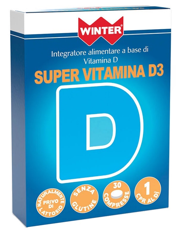 WINTER SUPER VITAMINA D3 30 COMPRESSE - pharmaluna