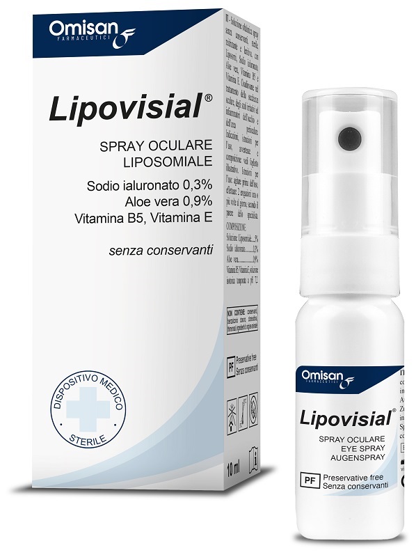 SPRAY OCULARE LIPOSOMIALE LIPOVISIAL 10 ML - pharmaluna
