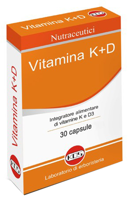 VITAMINA K+D VEGETALE 30 CAPSULE - pharmaluna