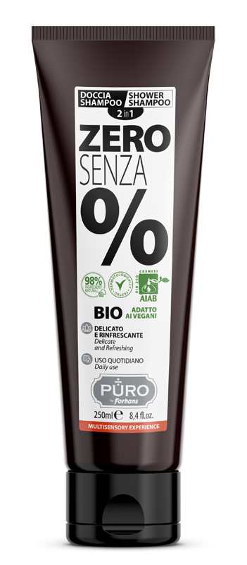 FORHANS PURO SHAMPOO DOCCIA ZERO 0% 250 ML - pharmaluna