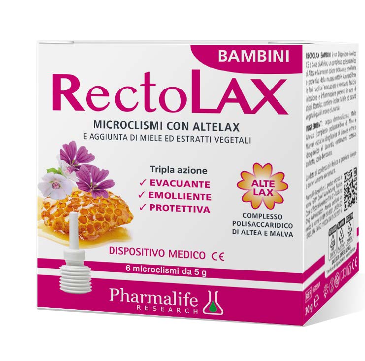 RECTOLAX BAMBINI MICROCLISMI 6 PEZZI DA 5 G - pharmaluna