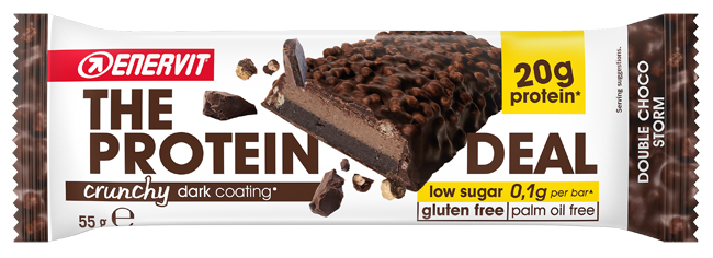 ENERVIT PROTEIN DEAL DOUBLE CHOCO STORM 55 G - pharmaluna